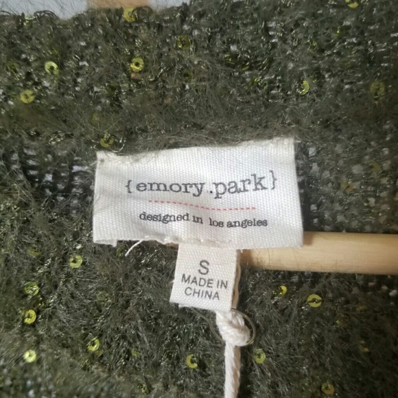 EMORY PARK Sequin Sweater • NWT • Small - Picture 2 of 5